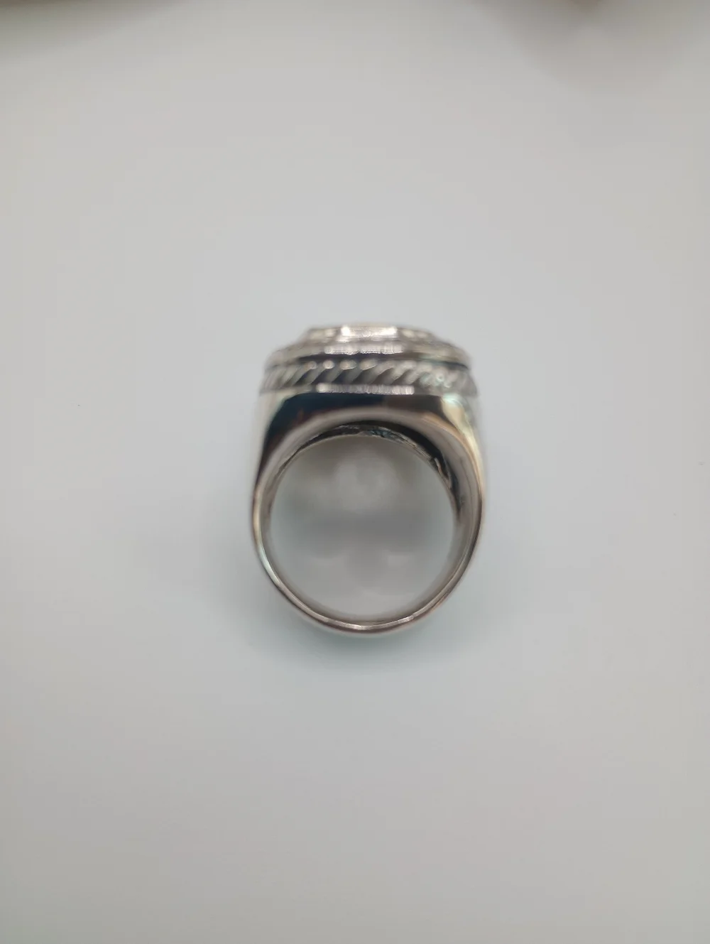 David Yurman Champagne & Diamond Albion Ring Size 7 - Picture 3 of 15